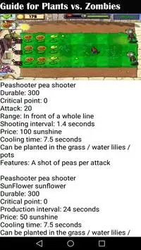 Guide for Plants vs. Zombies Screen Shot 0