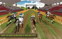 Carreras de caballos de salto Campeonato 3D 18 Screen Shot 1