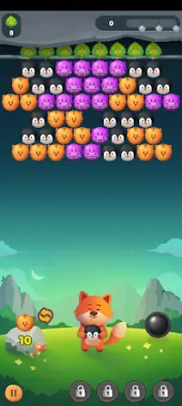 Bubble Shooter Fox Screen Shot 3