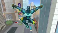 Superhero Game: Panther Rope Hero Crime City Games Screen Shot 0