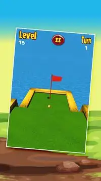 Mini Golf Flick 3D Free Screen Shot 8