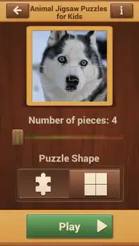Puzzles de Animales para Niños Screen Shot 4