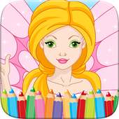 Fairy Princess Coloring Book