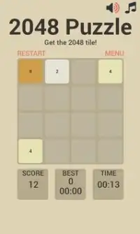 2048 Game By Serc Screen Shot 1