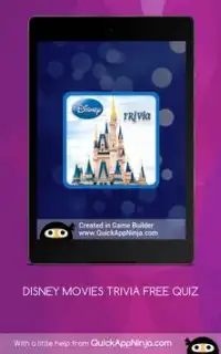 DISNEY TRIVIA FREE QUIZ GAME QUESTIONS AND ANSWERS Screen Shot 18