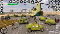 Army Truck Driving Jeep Sim Screen Shot 1