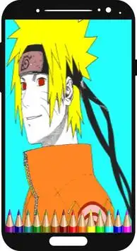 Naruto coloring book Screen Shot 3