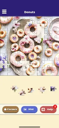 Donut Love Puzzle Screen Shot 4