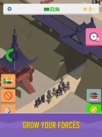 Idle Samurai 3d: 닌자 게임 Screen Shot 10