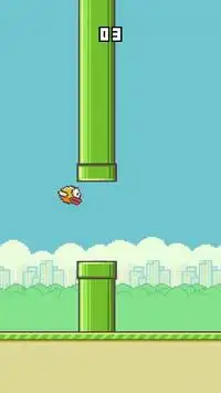 Flappy Yellow Bird 2 Screen Shot 1