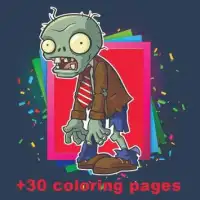 Plants vs Zombies Coloring Book Screen Shot 3