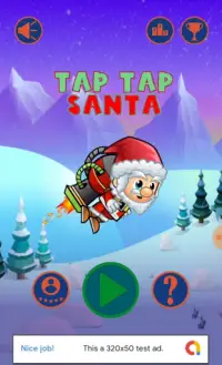 Tap Tap Santa Screen Shot 0