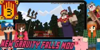 New Mystery Gravity Falls Town Mod For MCPE Craft Screen Shot 1
