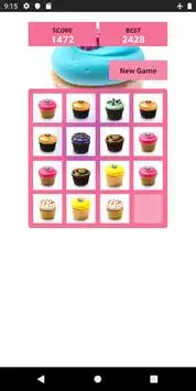 2048 Cupcakes Screen Shot 0