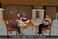 Aventura virtual de familia feliz Screen Shot 2