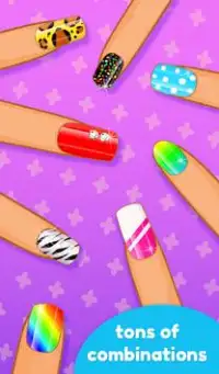 Arte de uñas. Juego de belleza Screen Shot 15