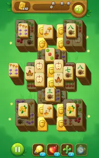 Puzzle de la forêt de mahjong Screen Shot 5