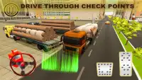 Euro Truck Driver - تراك لتعليم قيادة السيارات 201 Screen Shot 1
