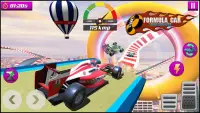 mobil formula: mobil stunt - GT game balap Screen Shot 3