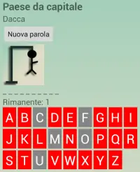 Giocare Hangman Screen Shot 4