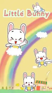 Kika Little Bunny Sticker Gif Screen Shot 0