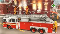 Fire Truck Games：911 Rescue Screen Shot 2