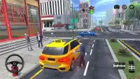 City Taxi Driving Game 2018: Taksówkarz Zabawa Screen Shot 4