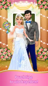 Bruiloft spelletjes: Verkleed prinses Screen Shot 0
