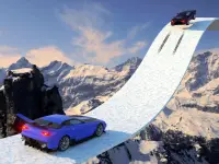 Các pha nguy hiểm trên ô tô Free Races: Mega Ramps Screen Shot 1
