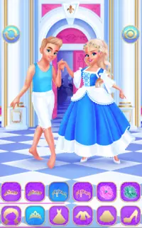 CINDERELLA PRINCE CHARMING: Wedding games for girl Screen Shot 0