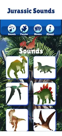 디노 동물원 : 아이들이 공룡 게임 Screen Shot 1