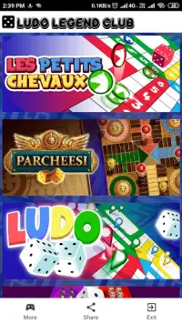 Ludo Legend Club : Best Ludo Game Collection Screen Shot 1