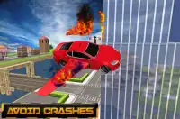 Flying Car Sim: Taxi Pilot 3D Screen Shot 8