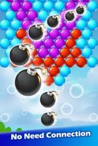 Bubble puzzle action Screen Shot 0