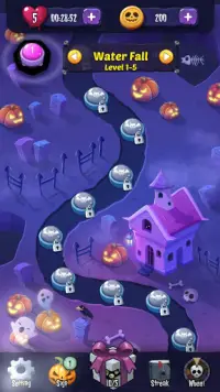 Pumpkin Bubble Fight : Halloween Night Screen Shot 2