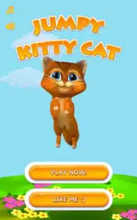 Jumpy Kitty Cat - Jumping Game Screen Shot 8