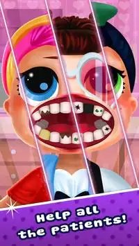 LOL Dentist for Dolls - Simulator Hospital Opening Screen Shot 1