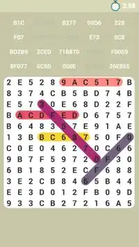 Hexa Number Search Screen Shot 1