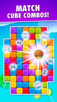 Toy Cube Crush - Tapping Games Screen Shot 7