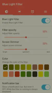 sFilter - Blue Light Filter Screen Shot 1