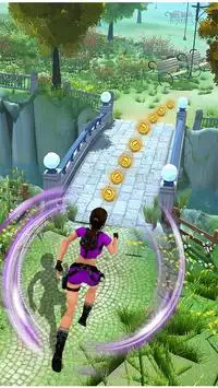 Scary Temple Endless Lost Princess Jungle Run Game Screen Shot 1