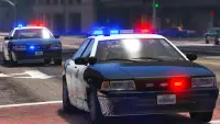 Polizei Cop Chase Racing: Stadtkriminalität Screen Shot 0