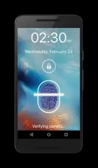Fingerprint Lock Scanner PRANK Screen Shot 1