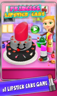 DIY Lipstick Cake Maker! Cosmetic & Makeup Dessert Screen Shot 0
