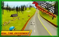 Racing Car in Traffic Screen Shot 2