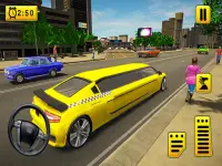 리무진 택시 2020 : 고급 자동차 운전 시뮬레이터 Screen Shot 0