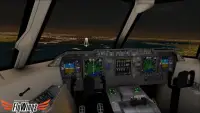 Flight Simulator Night - Fly O Screen Shot 9