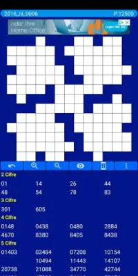 Crucigrama numérico, juegos divertidos de memoria Screen Shot 0