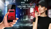 Portable police walkie-talkie joke game Screen Shot 1