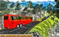 real ônibus dirigir 3d ônibus simulador 2017 Screen Shot 0